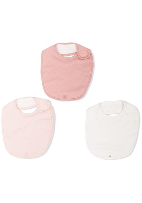 Set Di 3 Bavette Baby In Cotone Rosa BONPOINT | PEBIOBAV3B121