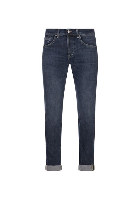 George Skinny Jeans in Dark Blue Responsible Stretch Denim DONDUP | Trousers | UP232-DSK316 J12800