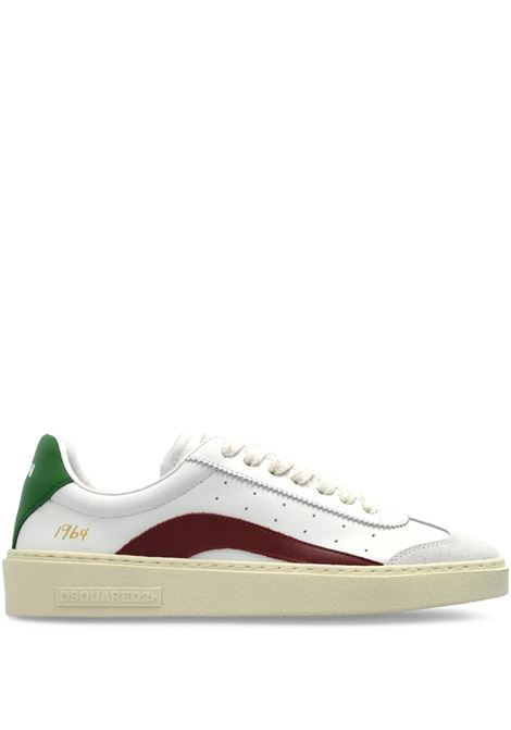 Rider Sneakers Bianche, Rosse e Verdi DSQUARED2 | SNW0301-01504118M4126