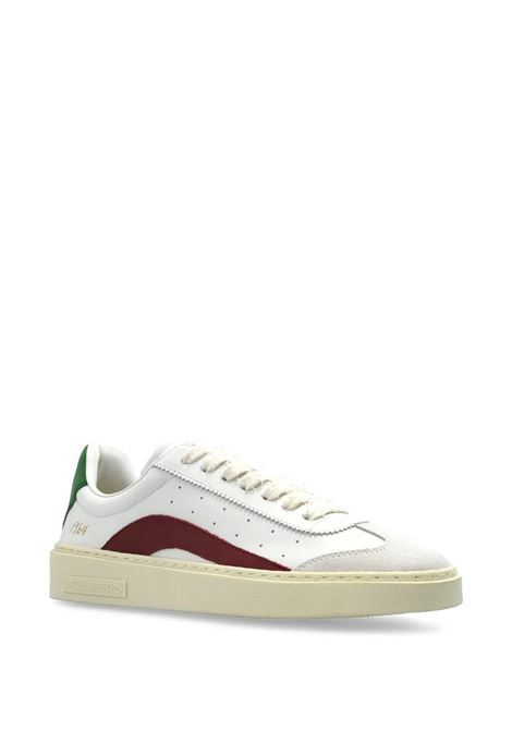 Rider Sneakers Bianche, Rosse e Verdi DSQUARED2 | SNW0301-01504118M4126