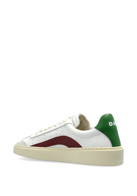 Rider Sneakers Bianche, Rosse e Verdi DSQUARED2 | SNW0301-01504118M4126