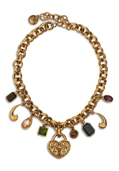 Collana Con Lucchetto, Gemme e Paisley ETRO | WF5C0042-AM026G7611
