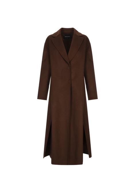 Cappotto Marrone In Double Di Lana FABIANA FILIPPI | Capispalla | CTD215F2350000L5091269