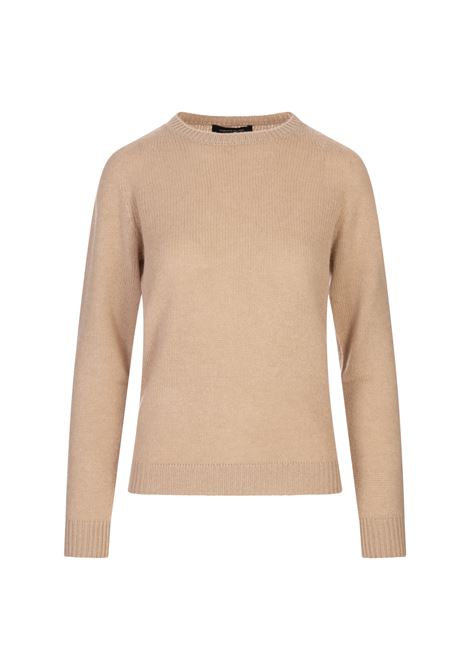 Maglia In Seta e Cashmere Beige FABIANA FILIPPI | Maglieria | MAD215F0120000N9001270
