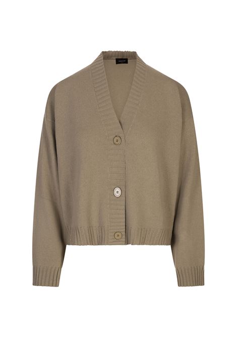 Cardigan Boxy Oliva in Platinum FABIANA FILIPPI | Maglieria | MAD215F0240000L5176171