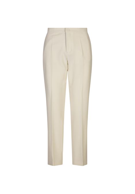 Pantaloni Montefalco In Tecno Tailoring Bistretch Bianchi FABIANA FILIPPI | Pantaloni | PAD215F3260000L5300145