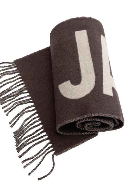 Sciarpa Jacquemus Marrone Con Frange JACQUEMUS | ACU00435AOT4001080