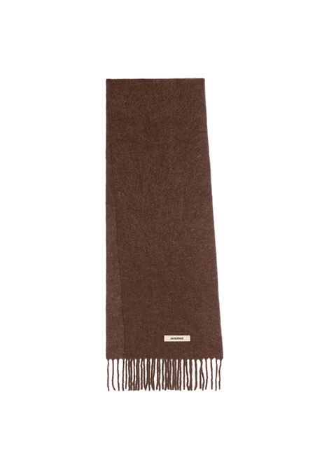 La Sciarpa Carro Marrone JACQUEMUS | ACU00572BOT4032850