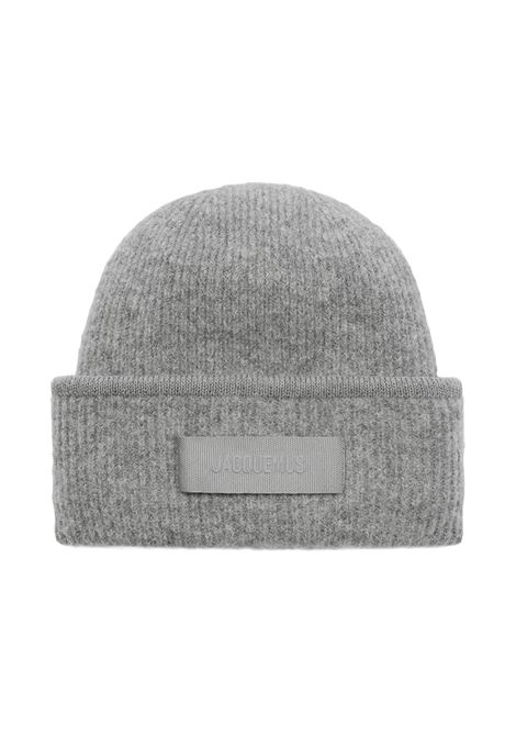 Berretto Gros Grain Grigio JACQUEMUS | ACU00666AK00227970