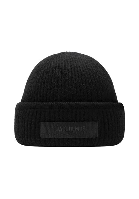 Berretto Gros Grain Nero JACQUEMUS | ACU00666AK00227990