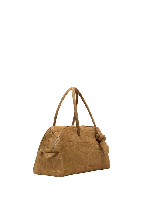 Borsa Le Turismo In Suede Goffrata Coccodrillo Color Cammello JACQUEMUS | BAU00417AC07A09830