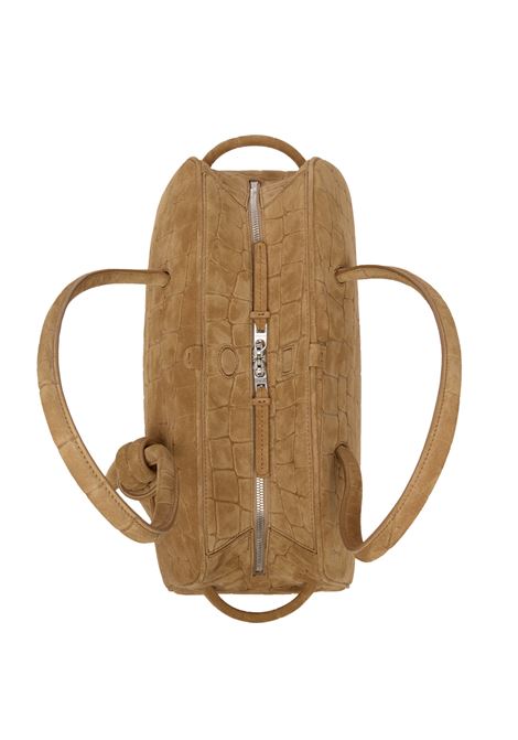 Borsa Le Turismo In Suede Goffrata Coccodrillo Color Cammello JACQUEMUS | BAU00417AC07A09830