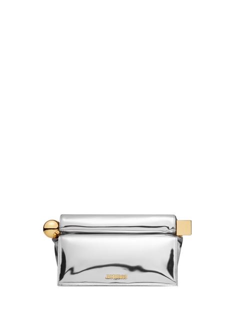 La Pochette Rond Carré Argento JACQUEMUS | BAW00356AW00330980