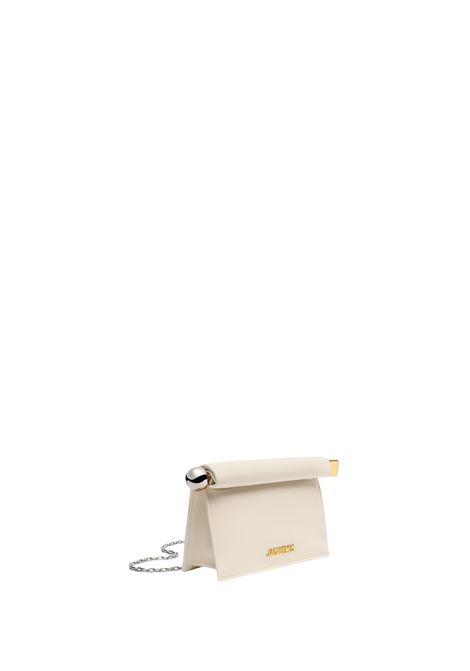 La Petite Pochette Rond Carré Avorio Chiaro JACQUEMUS | BAW00392AC27L14115