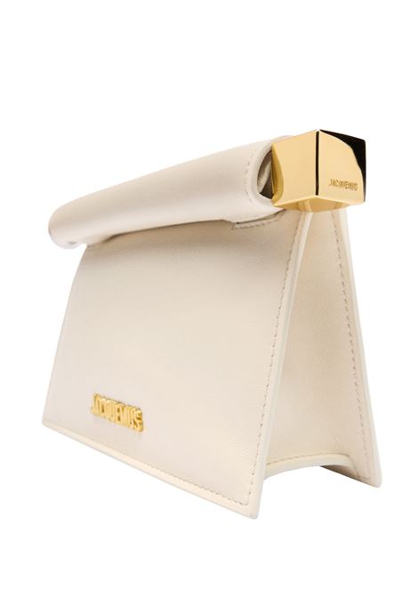 La Petite Pochette Rond Carré Avorio Chiaro JACQUEMUS | BAW00392AC27L14115