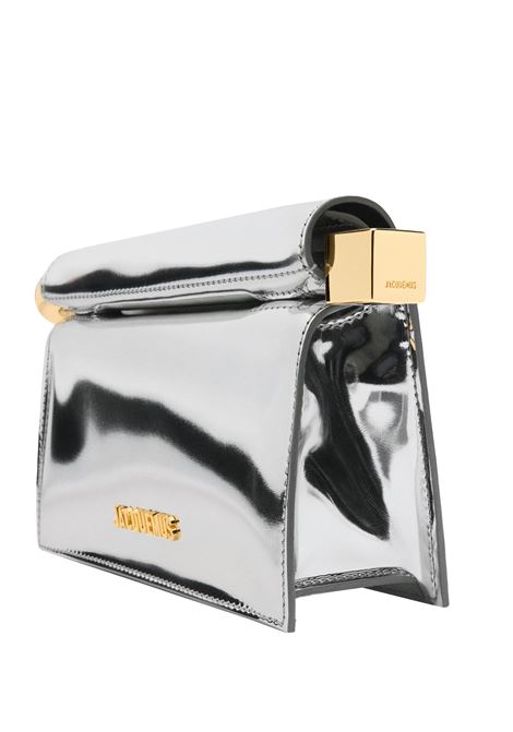 La Petite Pochette Rond Carré Argento JACQUEMUS | BAW00392AW00330980