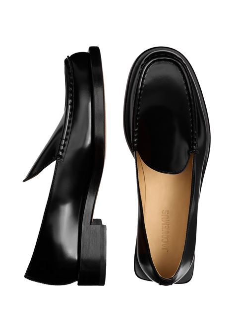 I Mocassini Neri JACQUEMUS | FOM00170AC18A06990