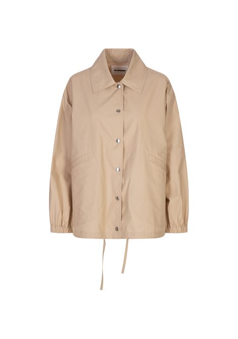 Dark Sand Logo Jacket JIL SANDER | Shirts | J04AM0001-J45026236
