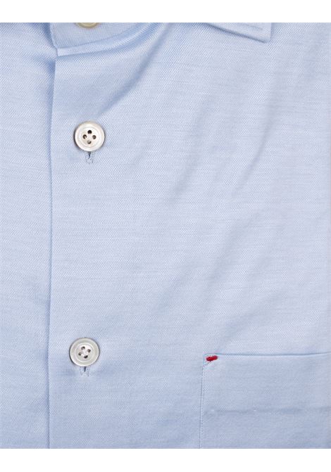 Camicia Nerano Celeste KITON | UMCNERH0944902