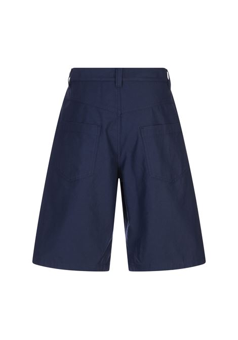 Bermuda in Shantung Di Cotone Blu MOSCHINO | 252ZZA034252160300