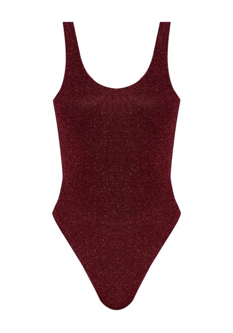Costume Intero Lumiere Sporty Maillot Bordeaux OSEREE | LIS250-LUREXBURGUNDY