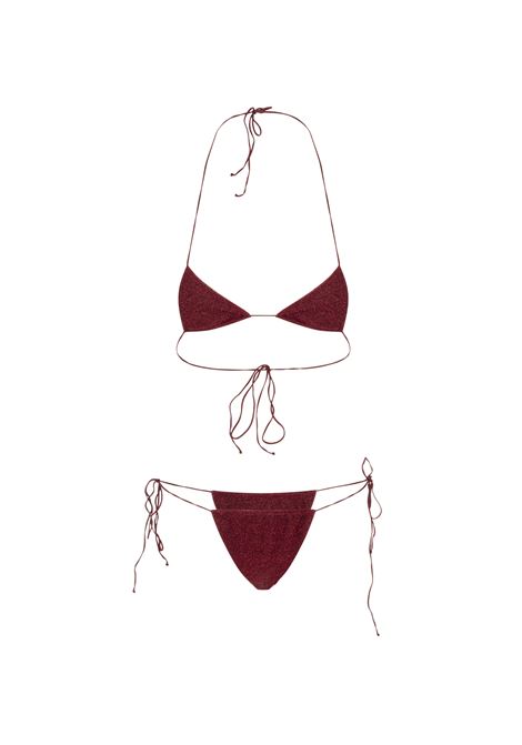 Microkini Lumiere Bordeaux OSEREE | LTS216-LUREXBURGUNDY