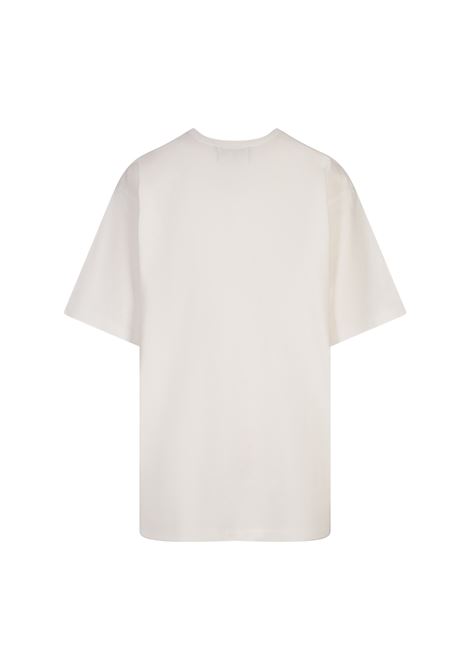 T-Shirt In Love With Capri Bianca e Gialla PANTAMOLLE | SS25-TSHIRT-CAPRIGIALLO