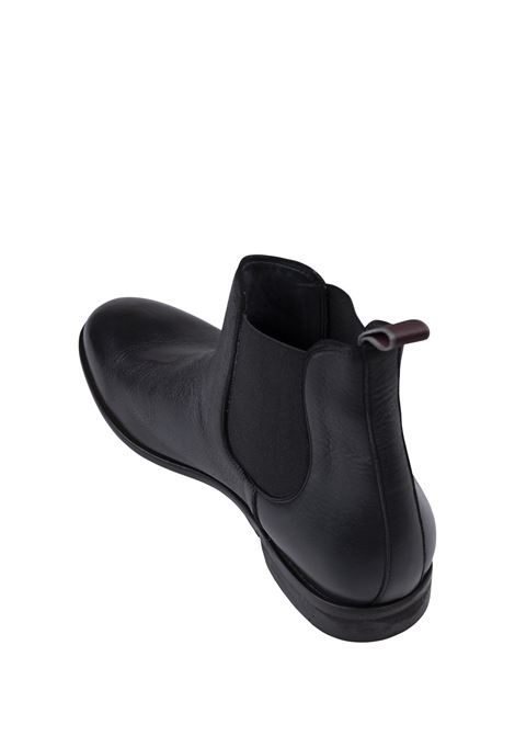 Polacchini In Pelle Liscia Nera STURLINI | 7321NERO