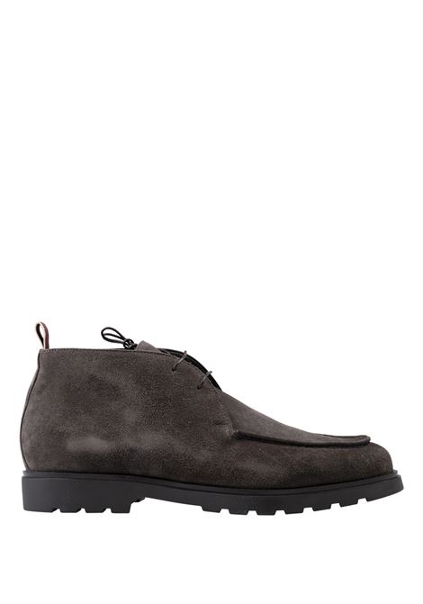 Polacchini Stringati In Suede Pepe STURLINI | U0655PEPE
