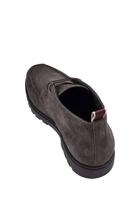 Polacchini Stringati In Suede Pepe STURLINI | U0655PEPE