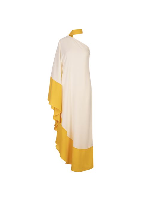 Olympia Dress In Ivory and Lemon TALLER MARMO | vestiti e tute | TM-PF2509-147LATTE-LEMON