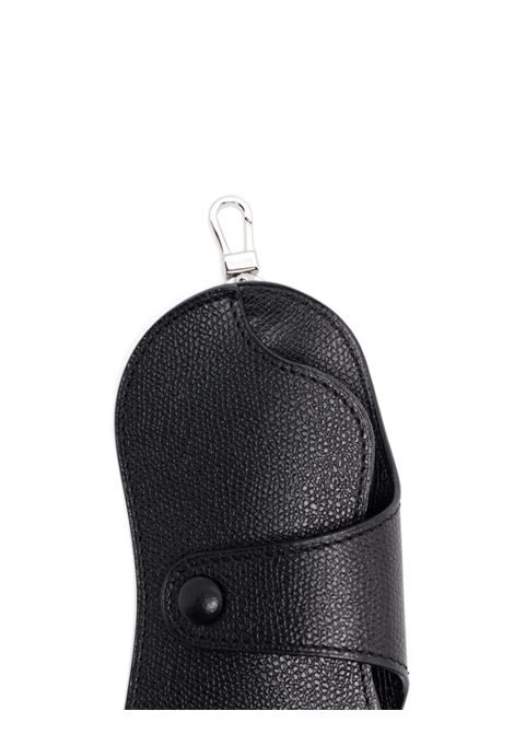 Porta Occhiali con Tracolla Nero VALEXTRA | SGNL0084028LRLGC99NN