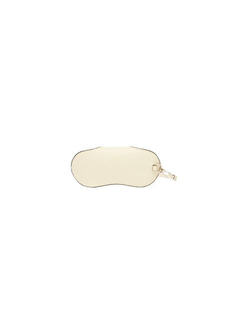 Porta Occhiali con Tracolla Bianco Pergamena VALEXTRA | SGNL0084028LRLGC99WW