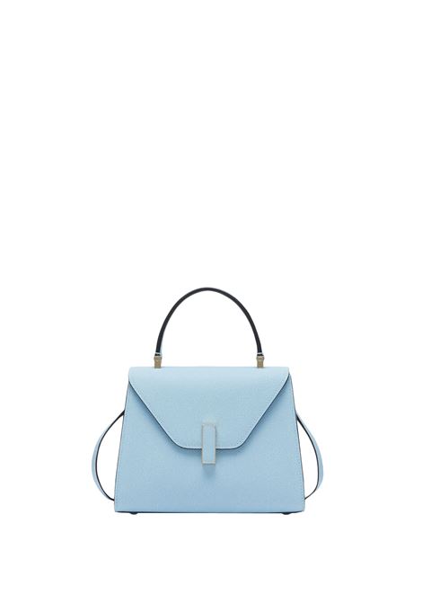 Mini Borsa a Mano Iside Blu Ceruleo VALEXTRA | WBES0036028LOC99BG