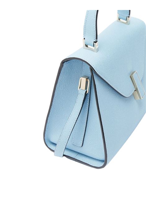 Mini Borsa a Mano Iside Blu Ceruleo VALEXTRA | WBES0036028LOC99BG