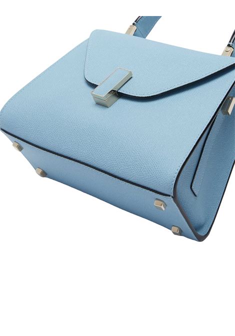 Mini Borsa a Mano Iside Blu Ceruleo VALEXTRA | WBES0036028LOC99BG