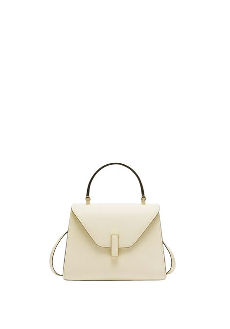 Mini Borsa a Mano Iside Bianco Pergamena VALEXTRA | WBES0036028LOC99WW