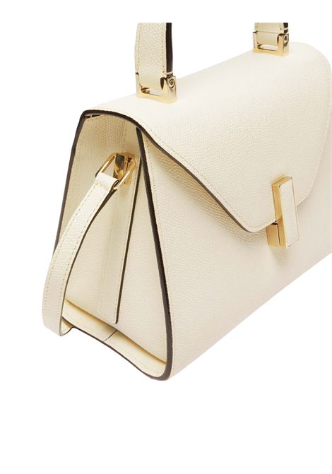Mini Borsa a Mano Iside Bianco Pergamena VALEXTRA | WBES0036028LOC99WW