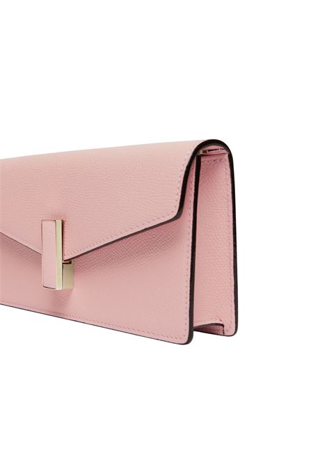 Borsa Clutch Iside Rosa Peonia VALEXTRA | WBES0082028LOC99PN