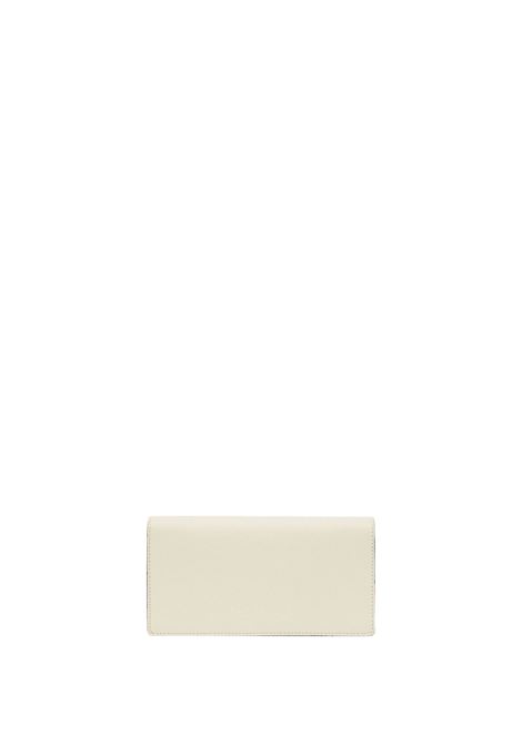 Borsa Clutch Iside Bianco Pergamena VALEXTRA | WBES0082028LOC99WW