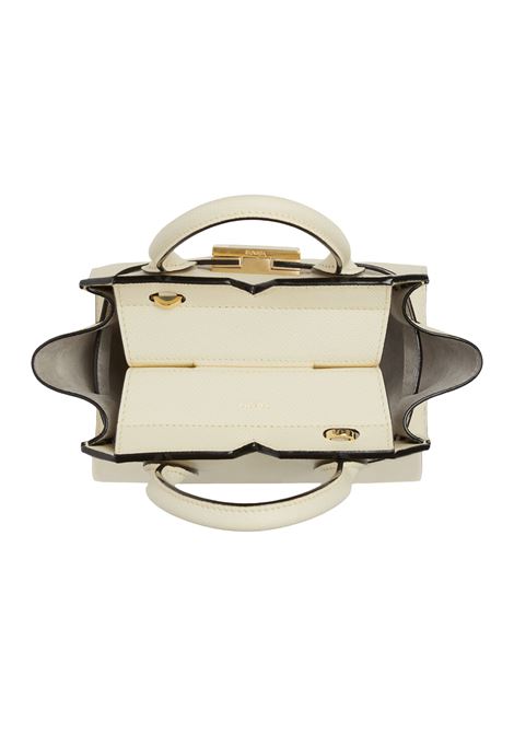 Mini Borsa a Tracolla Milano Bianco Pergamena VALEXTRA | WBMI0005010LOC99WW