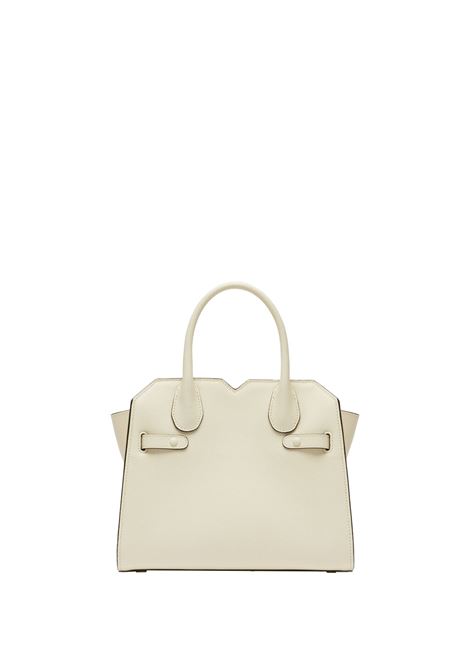 Borsa a Due Manici Milano Mini Bianco Pergamena VALEXTRA | WBMI0006010LOC99WW