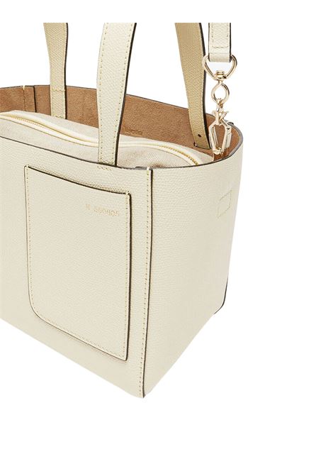 Borsa a Secchiello Soft Micro Bianco Pergamena VALEXTRA | WBSF0090028LOCTFWW