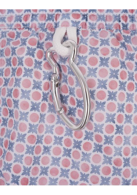 Swim Shorts Con Micro Pattern Di Pois e Fiori FEDELI | 00318-C099558