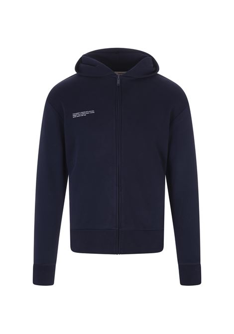 Unisex Navy Blue 365 Zipped Hoodie PANGAIA | Sweatshirts | 10000298NAVY BLUE