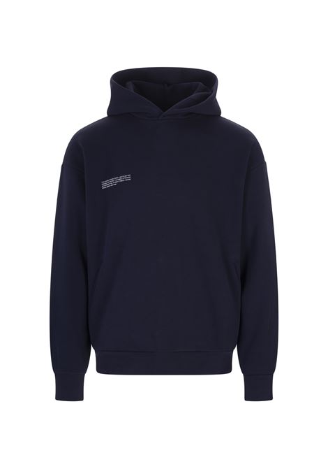 Unisex Navy Blue Signature Hoodie Core PANGAIA | Sweatshirts | 10000300NAVY BLUE