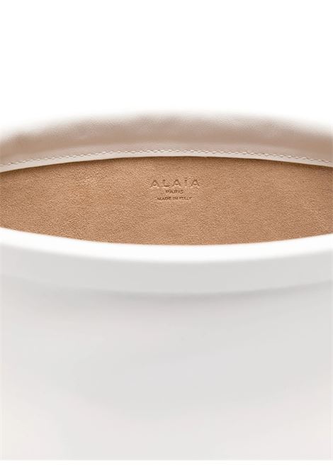 Borsa East West Piccola Bianca ALAIA | AA1S01426CA332010
