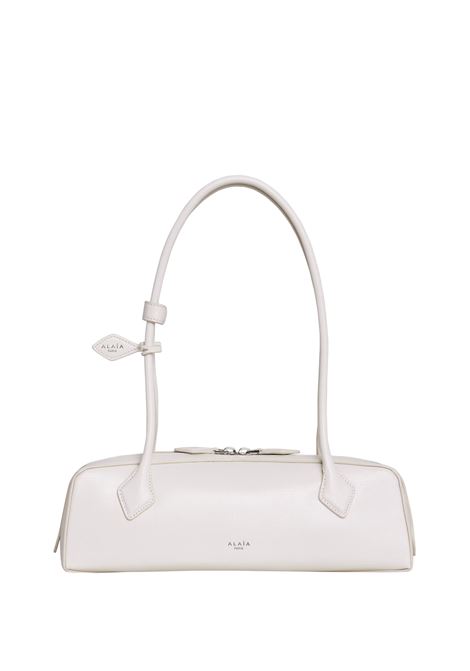 Borsa Le Teckel In Pelle Bianca
