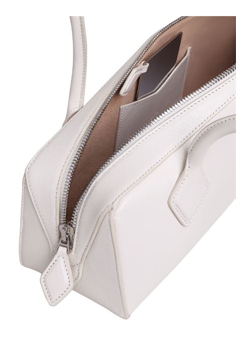 Borsa Le Teckel In Pelle Bianca ALAIA | AA1S06033CA212030