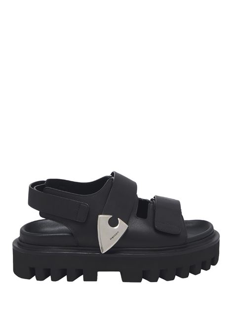 Sandali Parachute In Nero ALEXANDER MCQUEEN | Sandali | 815896-WIACT1064